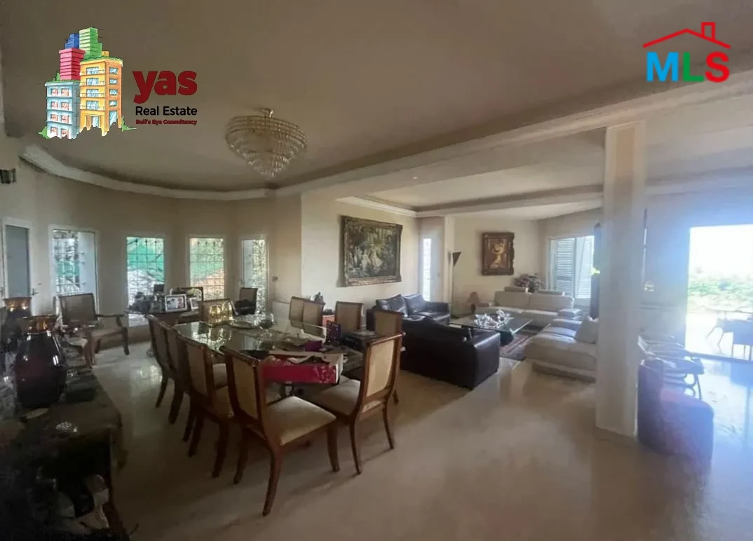 Adma 1000m2 | 300m2 Garden | Furnished Villa | Rent | Partial View|YV
