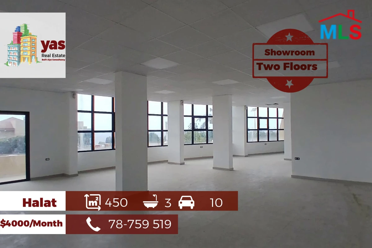Halat 450m2 | Two Floors | Highway | Rent | Perfect Investment | ABA