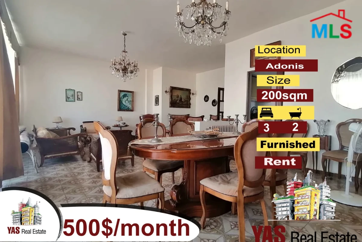 Adonis 200m2 | Rent | Fully Furnished | Prime Location | IV/EL