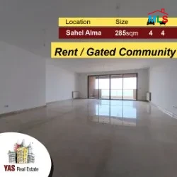 Sahel Alma 285m2 | Open View | Rent | Gated Community | IV