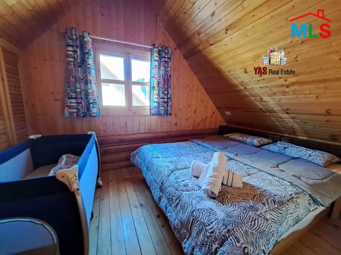 Faqra 90m2 | 40m2 Terrace | Duplex Log House | Chalet | Rent |DA