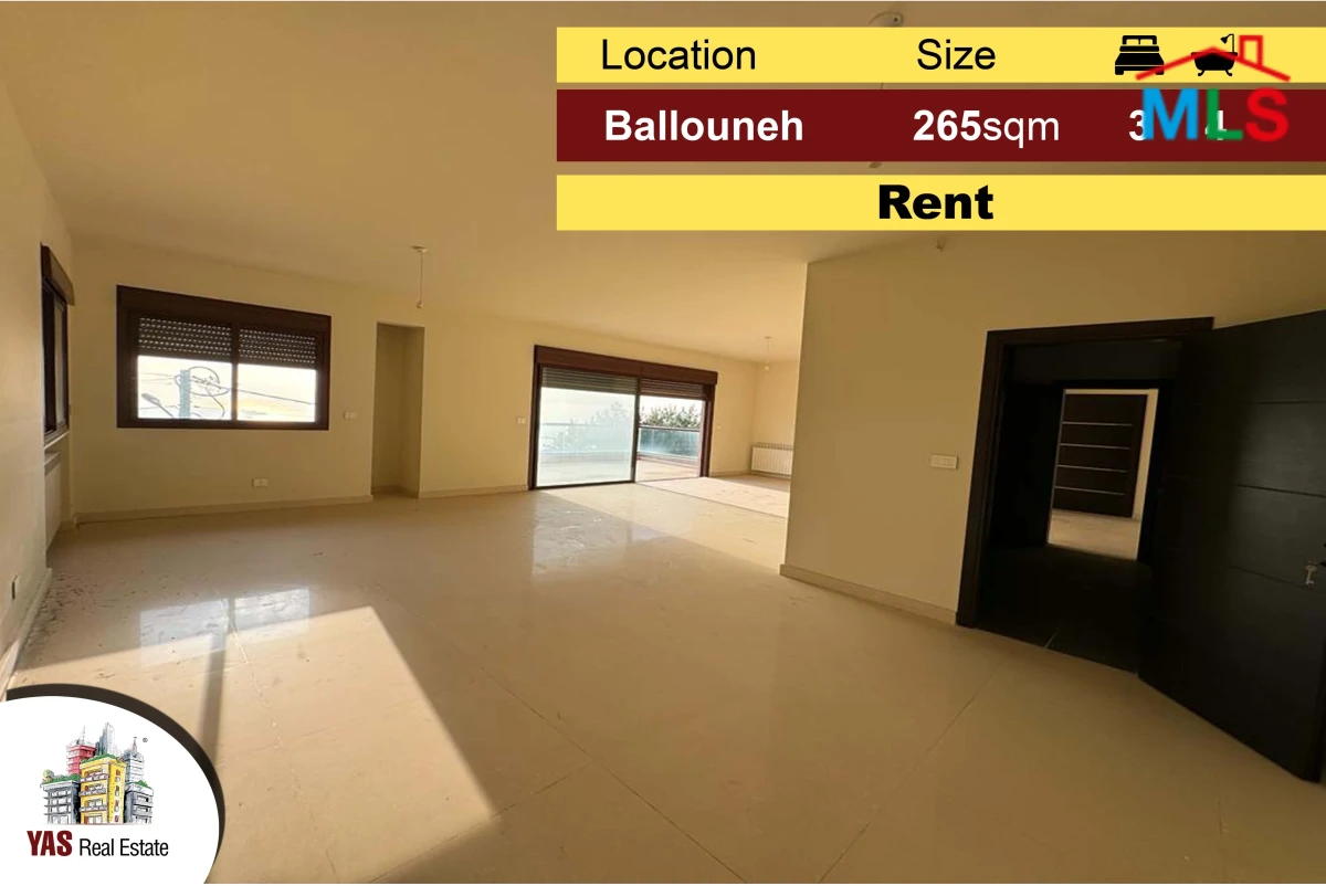 Ballouneh 265m2 | Ultra Prime Location | View | High-End
