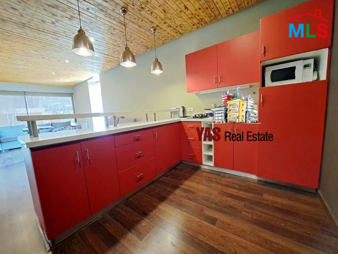Faraya/Tilal Al Asal 100m2 + 80m2 Terrace | Duplex Chalet | Furnished