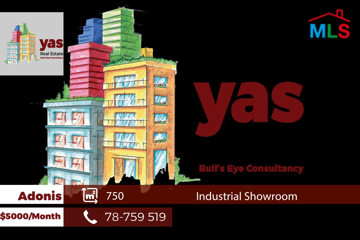 Adonis 750m2 | Showroom | Industrial | Prime Location | EH/RH