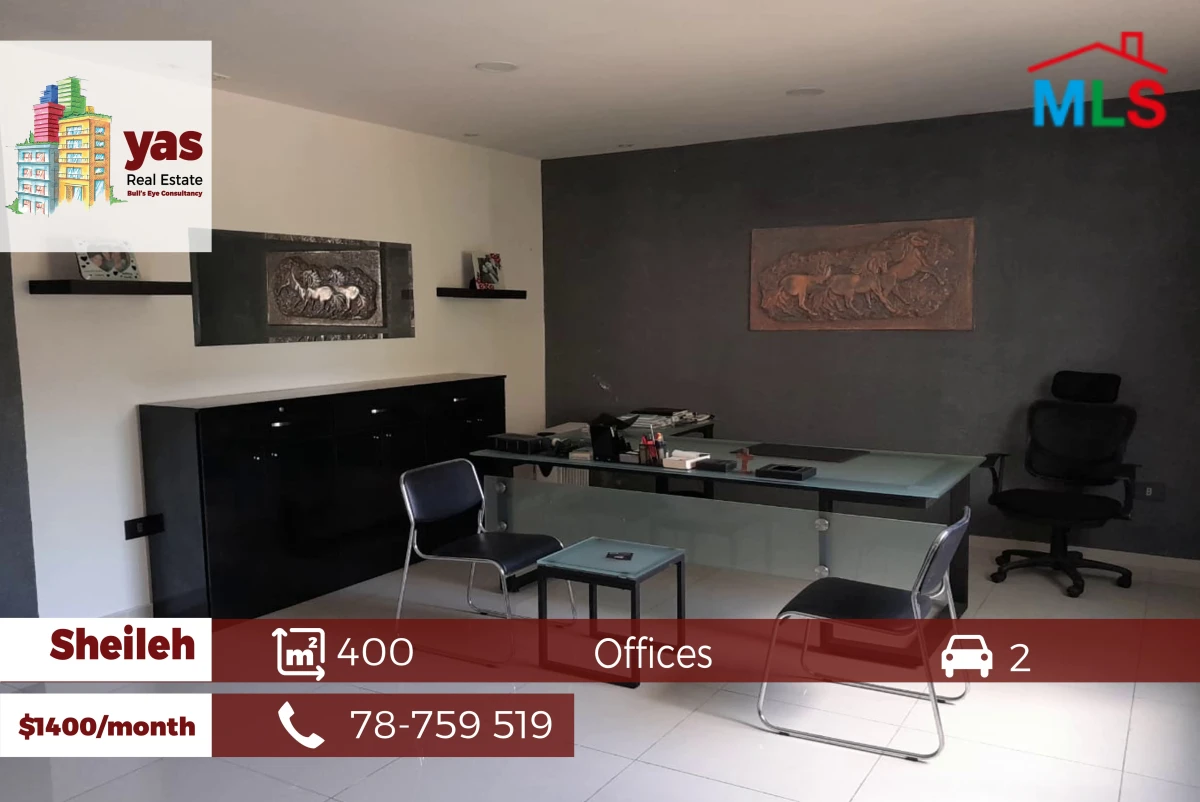 Sheileh 400m2 | Spacious Offices | Perfect Condition | Rent | JO |