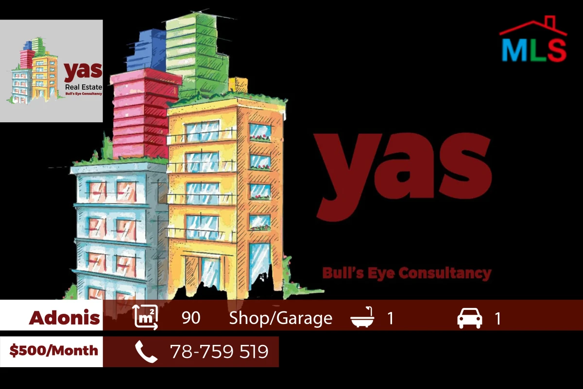 Adonis 90m2 | Shop/Garage | Rent | Prime Location | EH