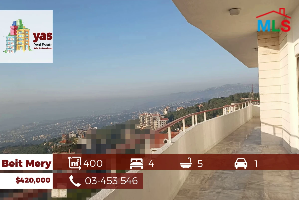 Beit Mery 400m2 | Unlockable View | Generous Dimensions | Luxury | OH