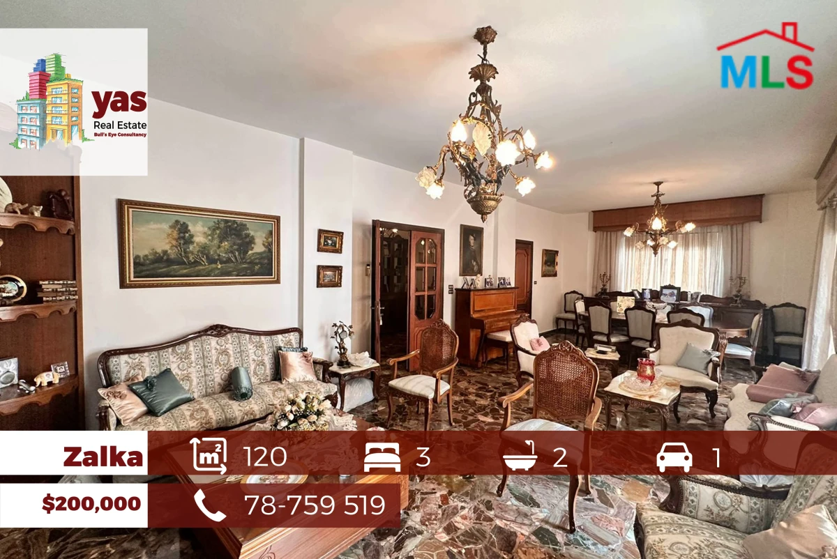 Zalka 120m2 | Well Maintained | Spacious Flat | Prime Location | MJ