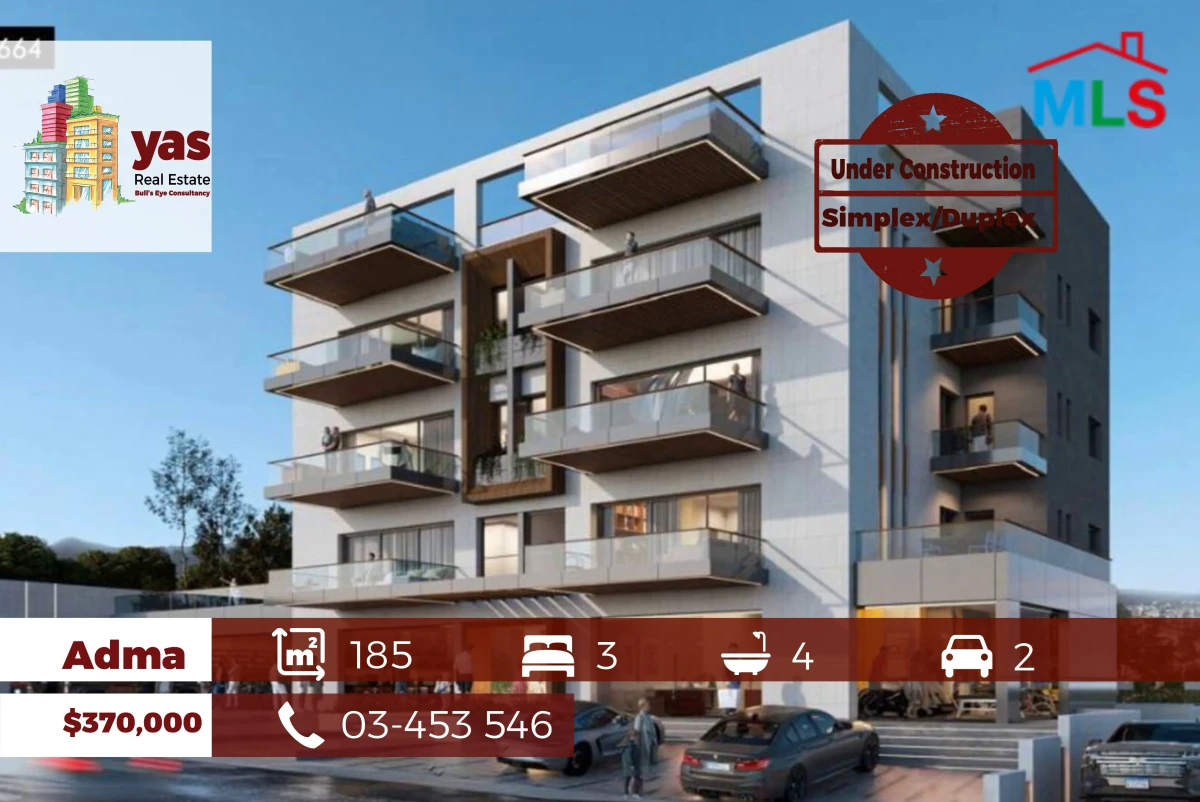 Adma 185m2 | 20m2 Terrace | Under Construction | Simplex/Duplex | IV