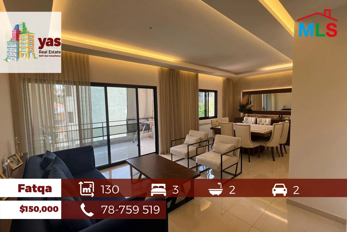 Fatqa 130m2 | Prime Location | Decorated | Classy Area | EH/IV