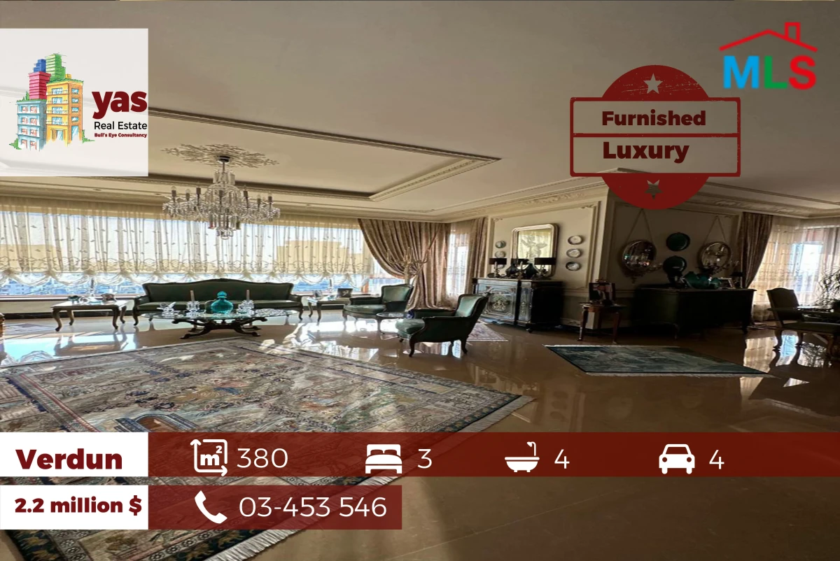 Verdun 380m2 | Furnished | Luxury | Ultra Prime Location | OH