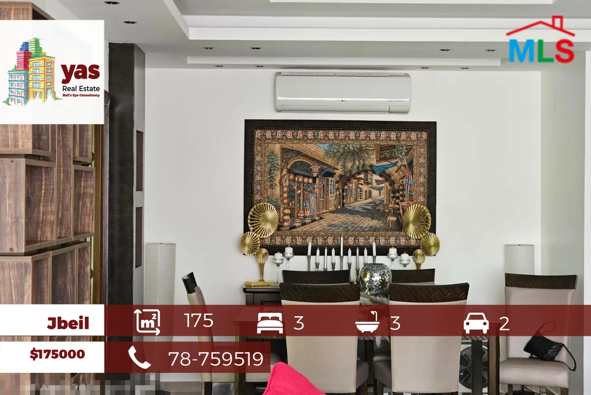 Jbeil 175m2 | Decorated | Prime Location | Sea View | PA