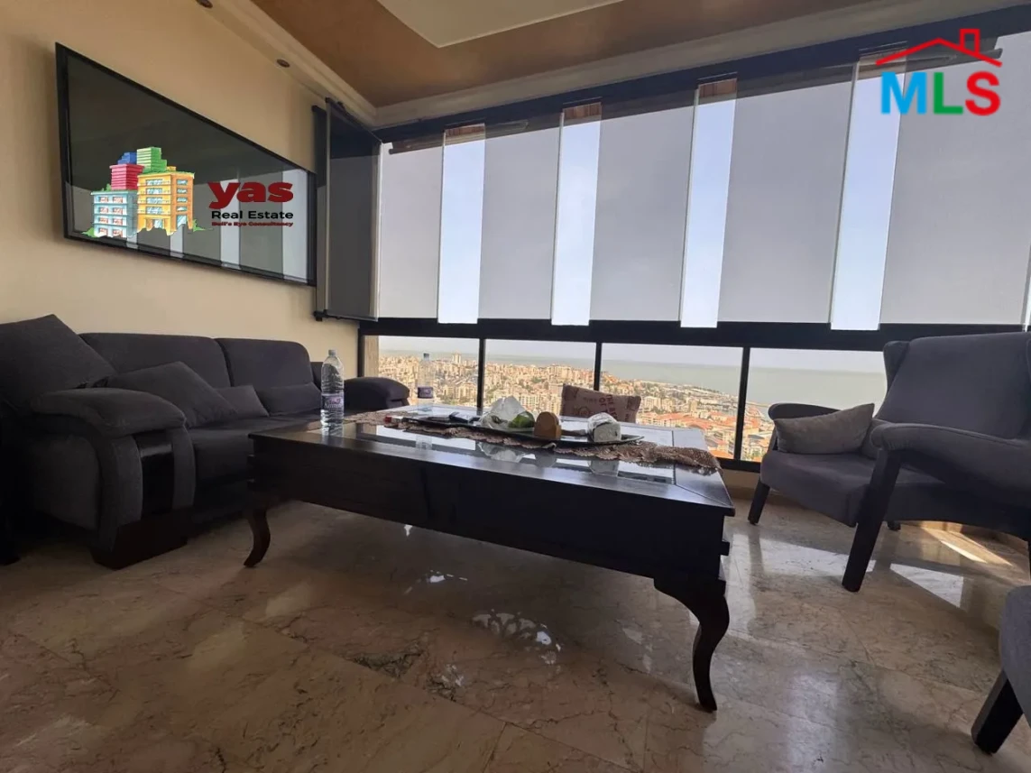 Ghadir 130m2 | Furnished And Decorated | Open Sea View | PA