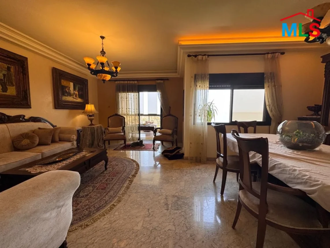 Ghadir 130m2 | Furnished And Decorated | Open Sea View | PA