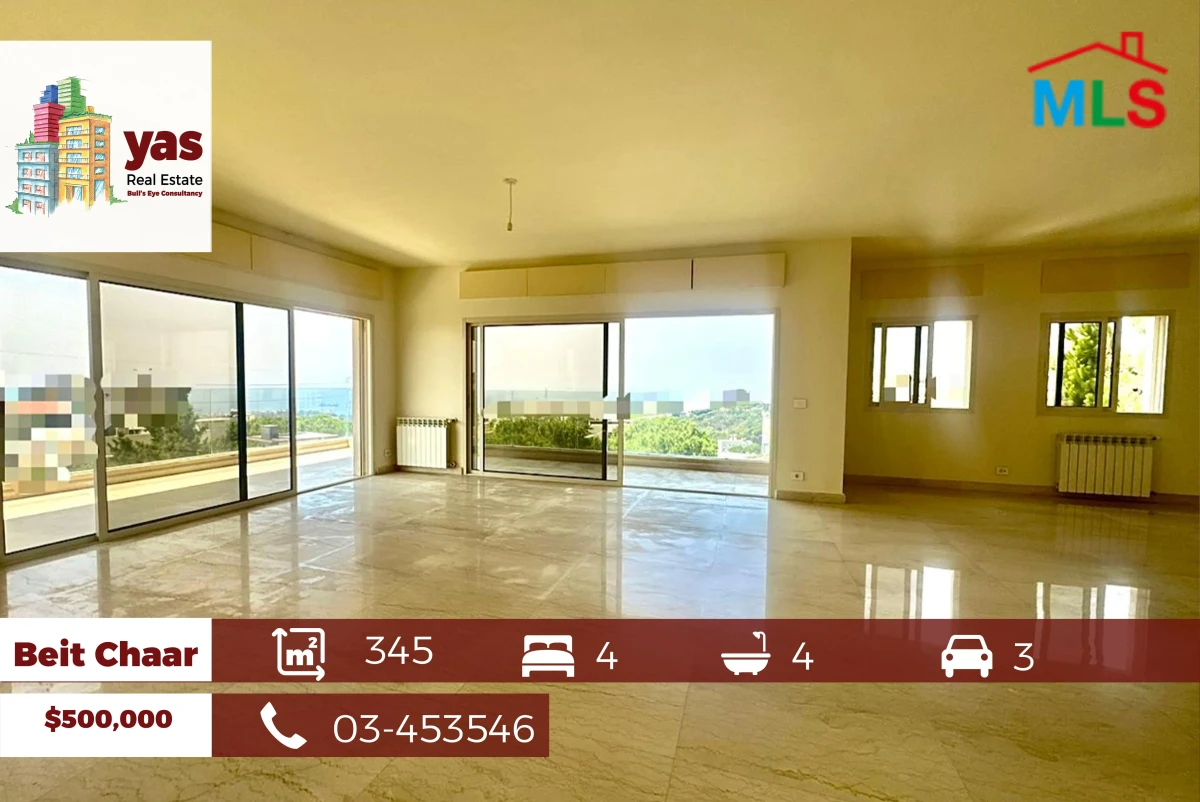Beit El Chaar 345m2 | Brand New | Prime Location | Catch |View | MJ