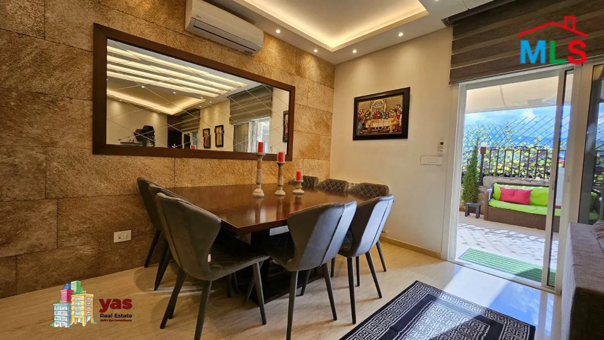 Jeita 170m2 | 30m2 Terrace | Furnished | Panoramic View | TO