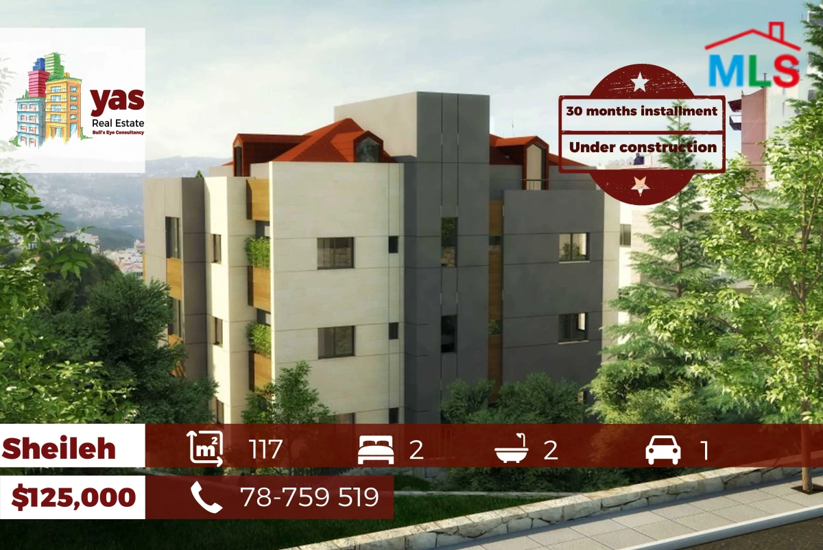 Sheileh 117m2 | Under Construction | Payment Facilities | GA