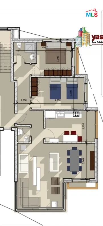 Sheileh 117m2 | Under Construction | Payment Facilities | GA