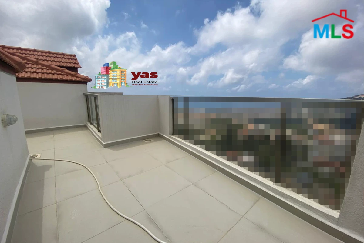 Ghazir200m2 | 40m2 Terrace | Excelent Condition | Open Sea View | PA