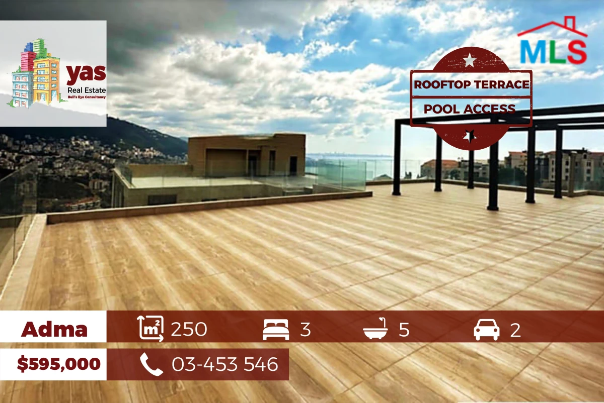 Adma 250m2 | Rooftop Terrace 240m2 | Panoramic Sea View | PA