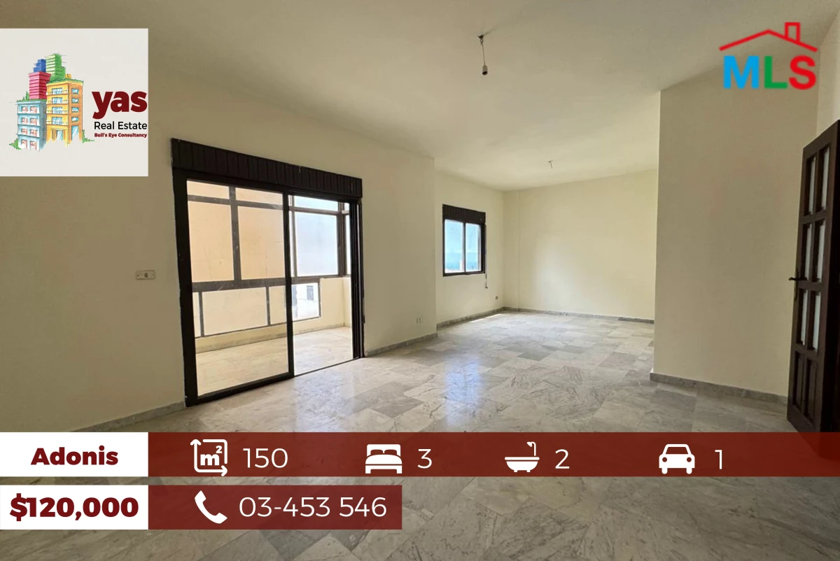Adonis 150m2 | Well Maintained | Flat | View | Calm Street | CHN