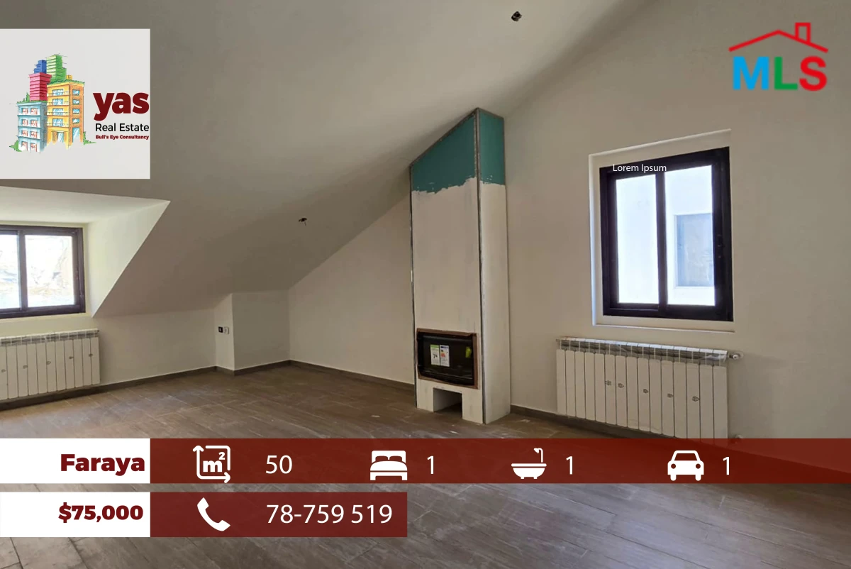 Faraya 50m2 | Chalet | Brand New | Modern | Prime Location | DA