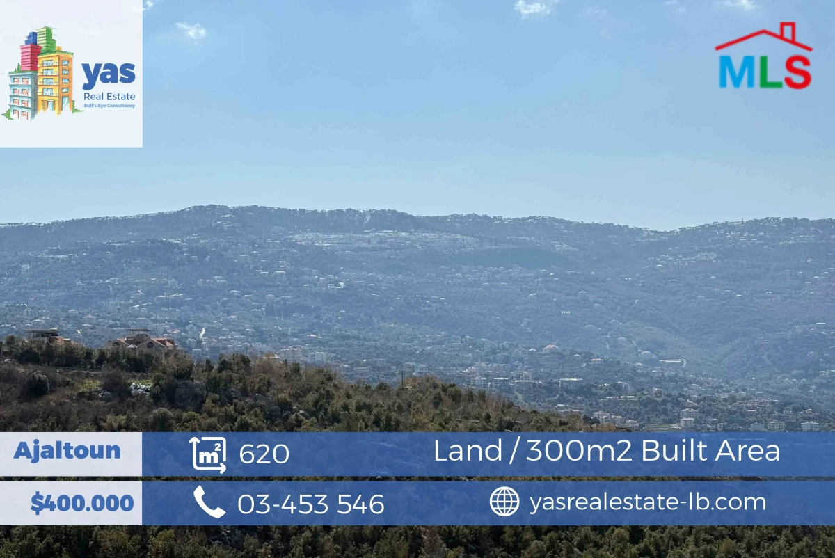 Ajaltoun 300m2 Villa | 620m2 land | Core & Shell | View | BA