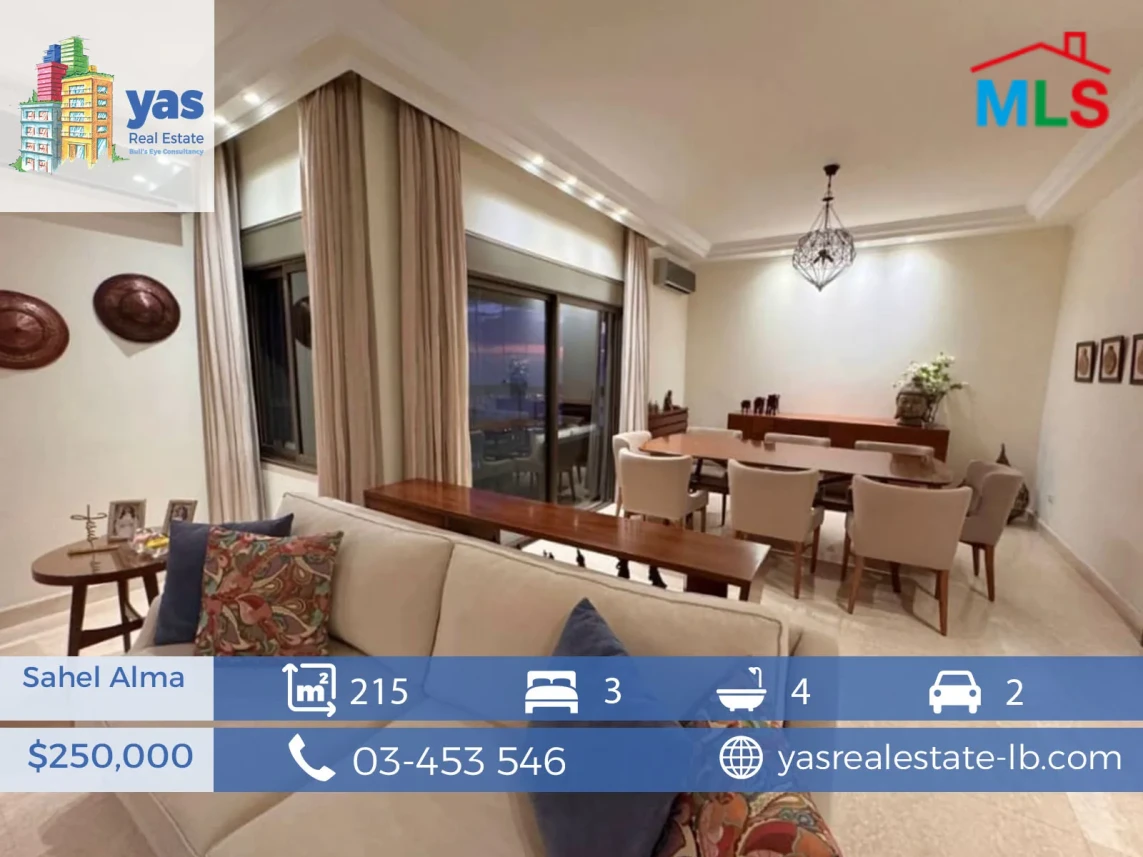 Sahel Alma 215m2 | Renovated Flat | View | Prime Location | IV/BA