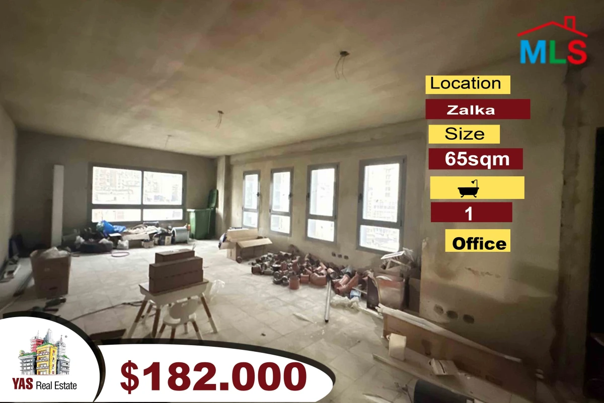 Zalka 65m2 | Office | Prime Location | Last Phase | Brand New | MJ
