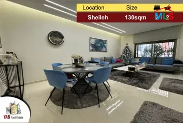 Sheileh 130m2 | New | Decorated | Prime Location | Dead End Street |EL