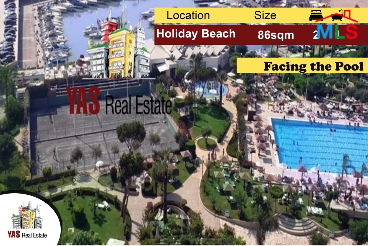 Holiday Beach 86m2 | Excellent Condition | Facing pool | AC