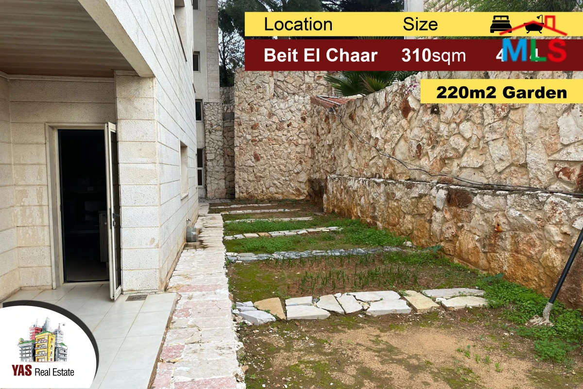 Beit El Chaar 310m2 | 220m2 Garden | Brand New | Unique Property | KR