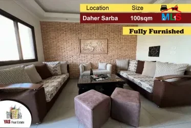 Daher Sarba 100m2 | Fully Furnished | Classical | Well Maintained | EHDA