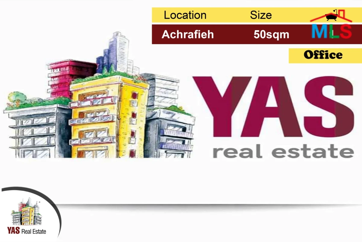Achrafieh 50m2 | Office | Need Renovation | Prime Location | AA/AC