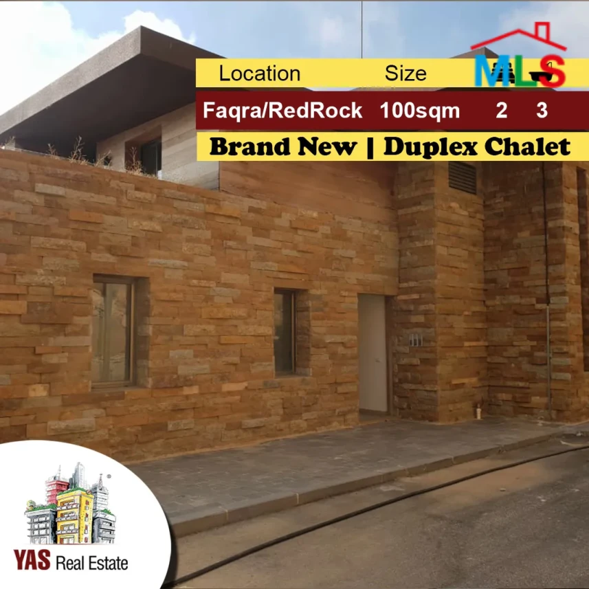 Faqra/Redrock 90m2 | 75m2 Terrace | Duplex | Mountain/Sea View | PA