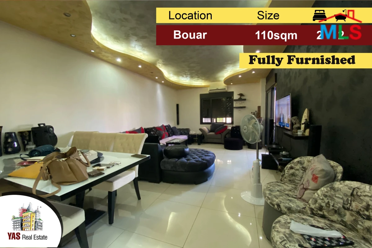 Bouar 110m2 | Fully Furnished | Mountain View | Mint Condition | RA