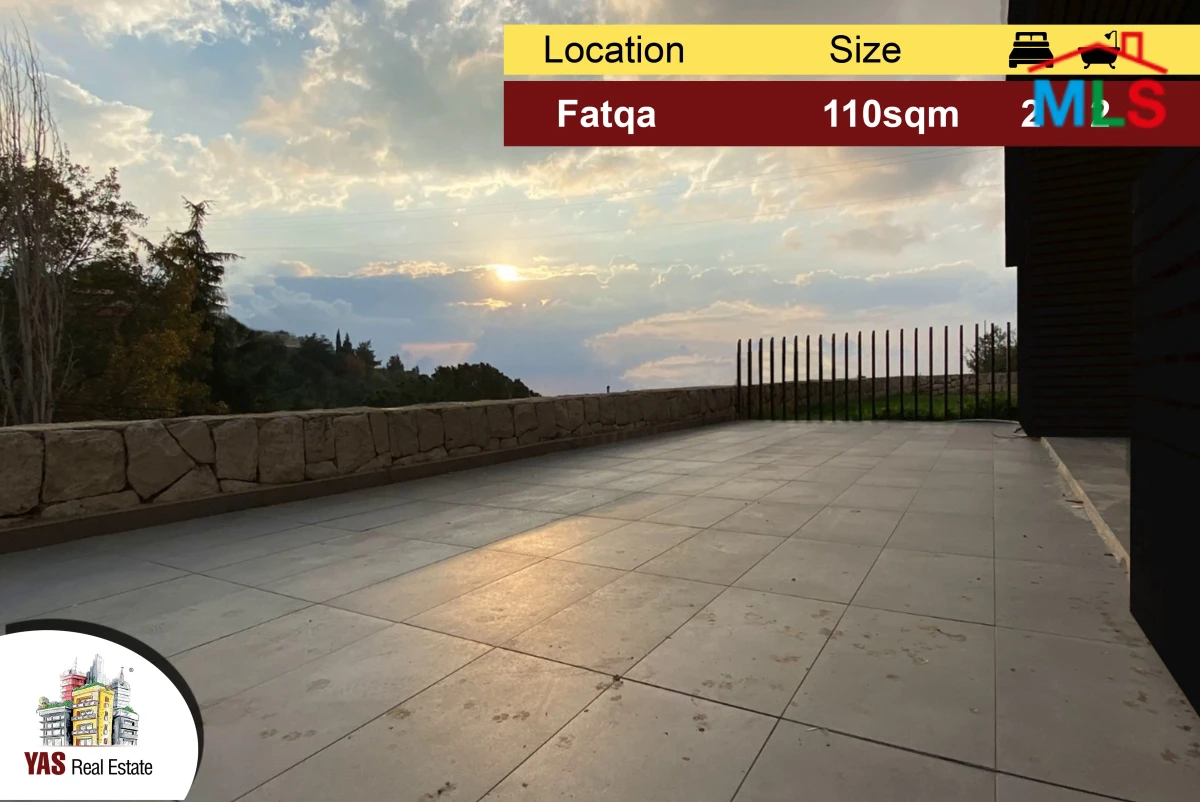 Fatqa 110m2 | 100m2 Garden | Quiet Area | View | New | IV
