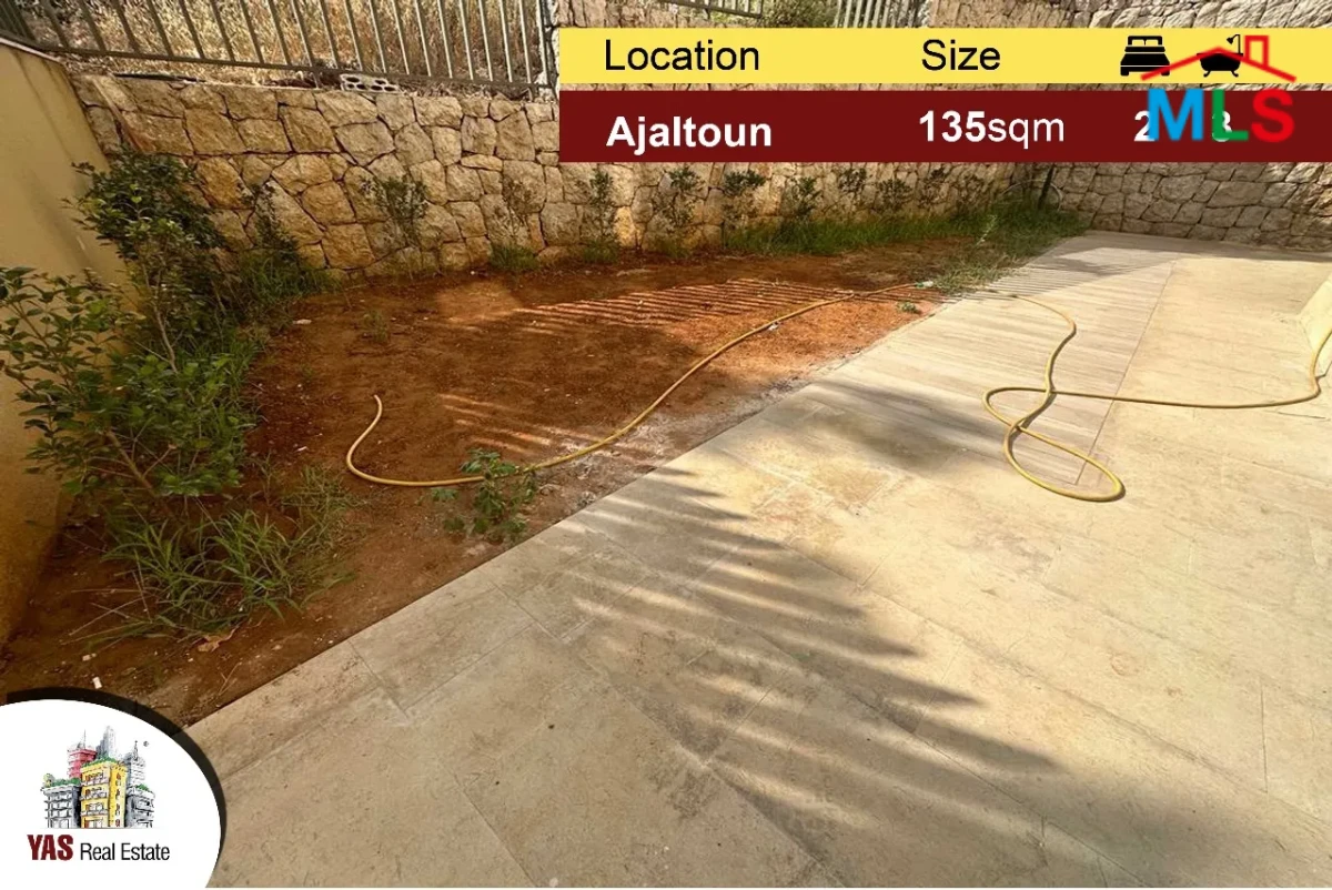 Ajaltoun 135m2 + 100m2 Garden | New | Luxurious | Private Entrance