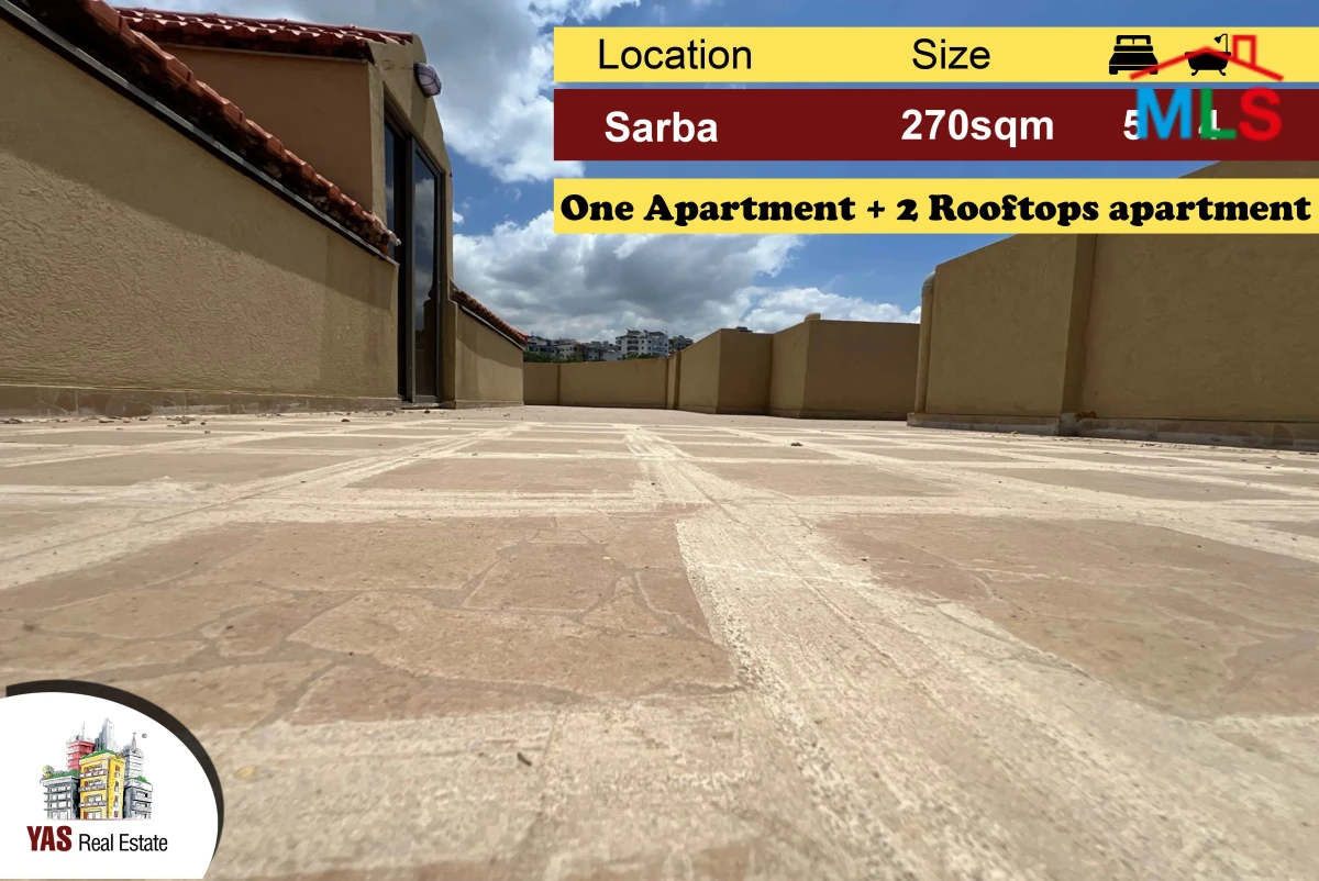 Sarba 270m2 | 2 Rooftops apartments | Terrace | High End | EH