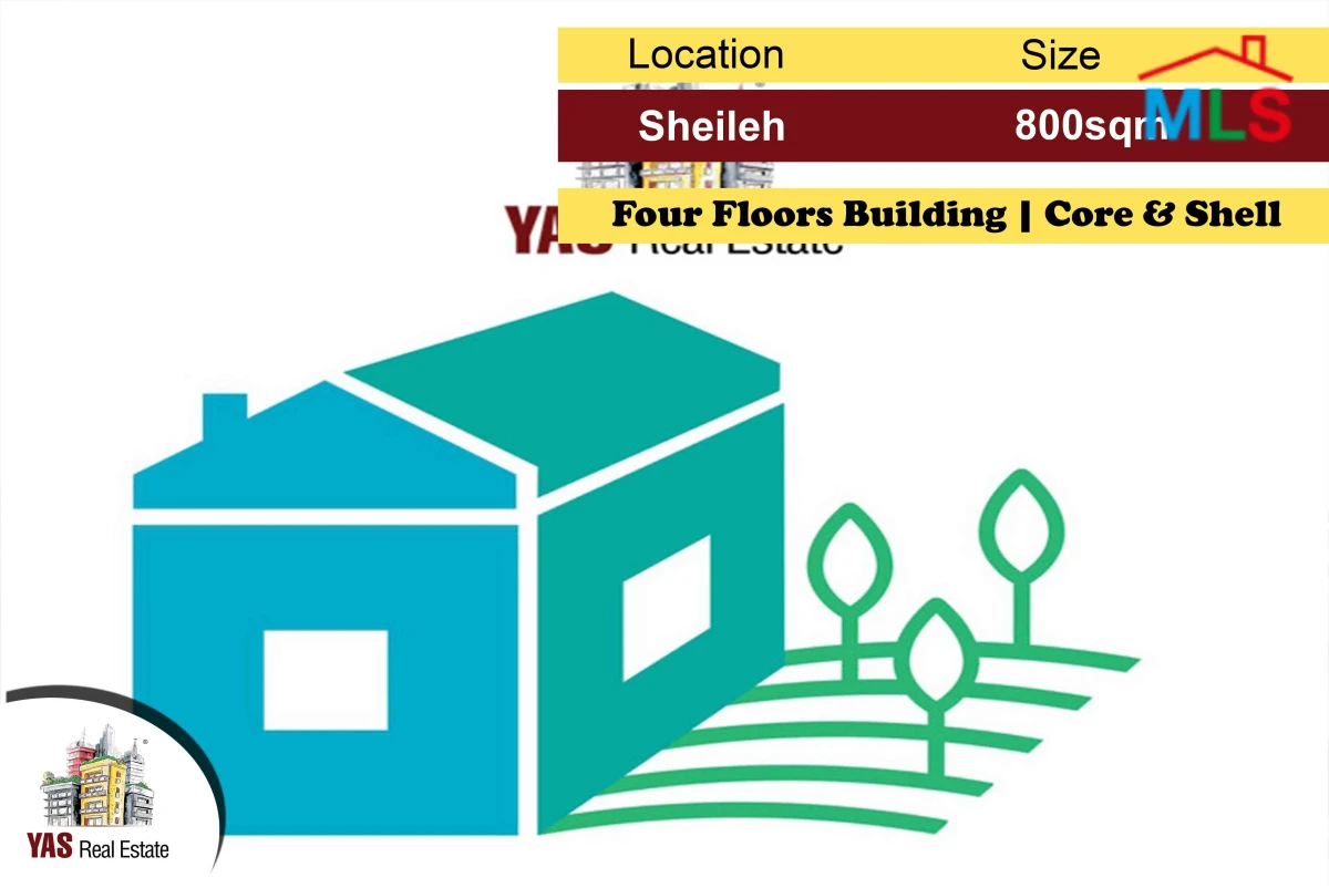 Sheileh 800m2 | Building for Sale | Panoramic View | Core & Shell | MY
