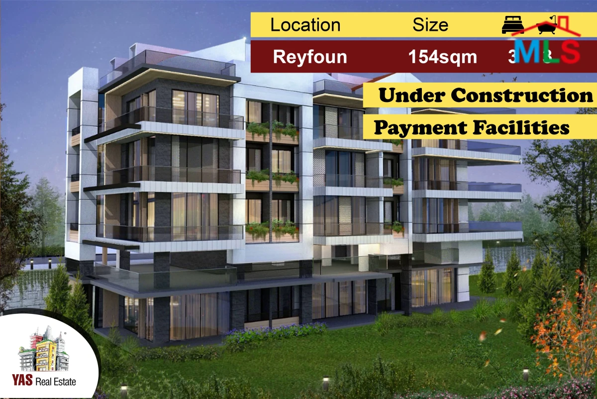Reyfoun 154m2 | Under Construction | High End | Modern | DA