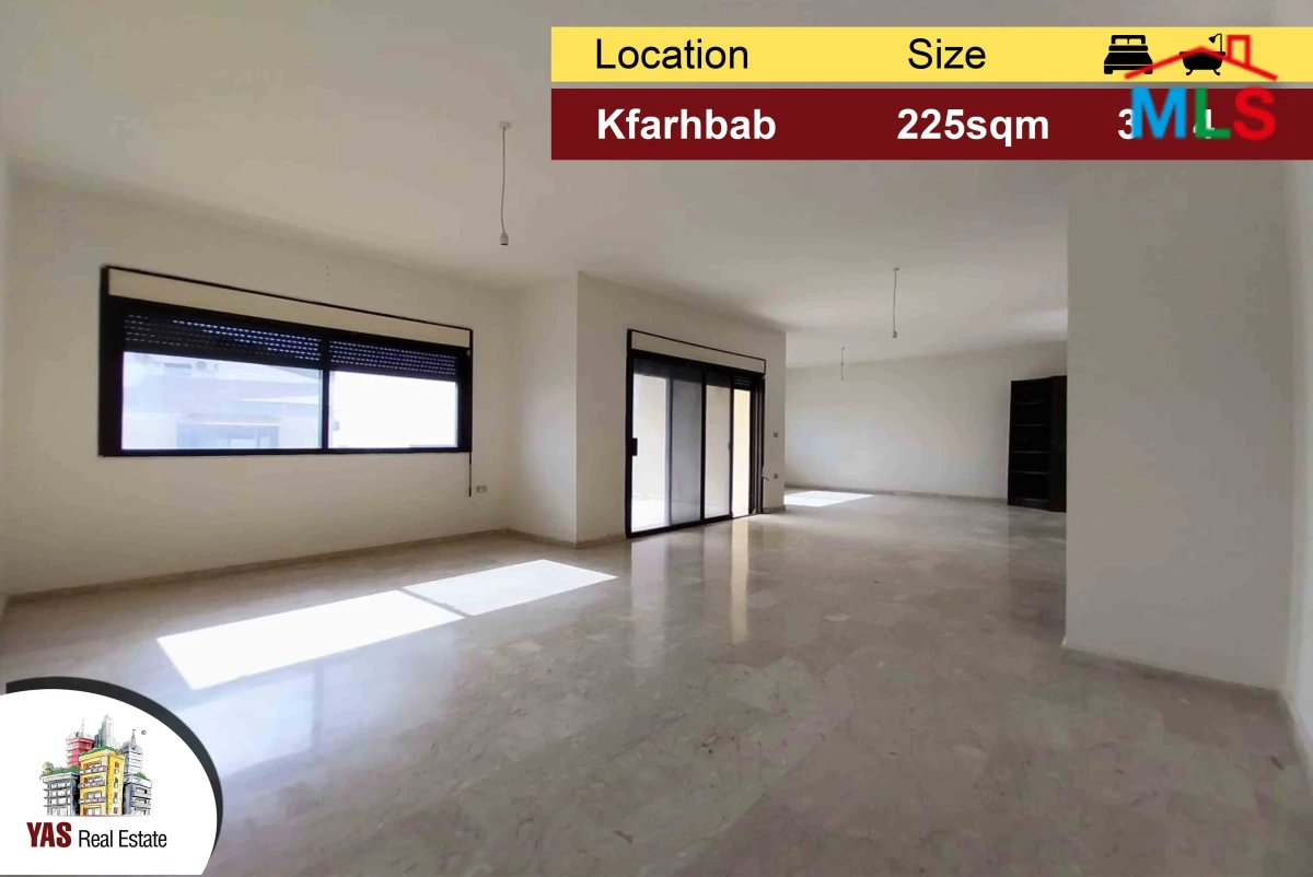 Kfarhbab 225m2 + 120m2 Terrace | Excellent Condition | Open View