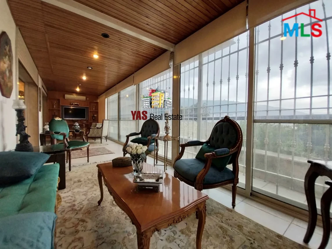 Kfaryassine 300m2 | 160m12 Terrace/Garden | Elegant Furnished Flat |IV