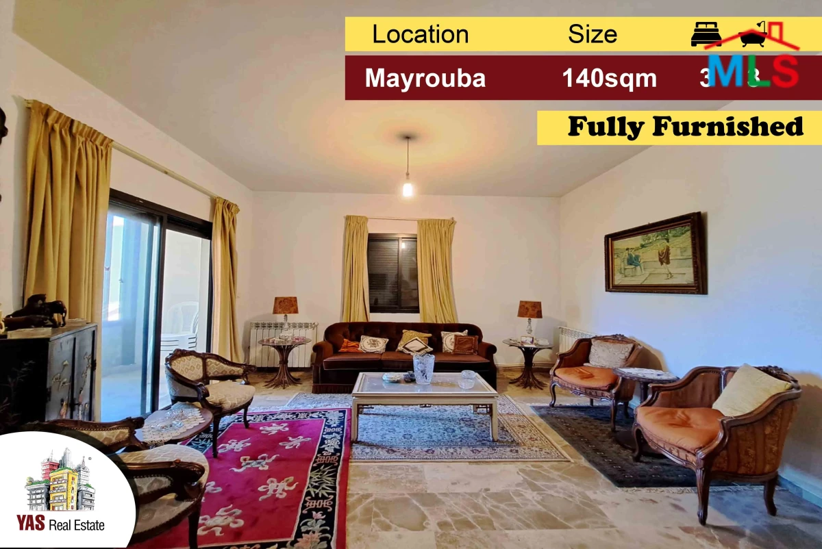 Mayrouba 140m2 | Quiet Street | Well Maintained | Catch | DA