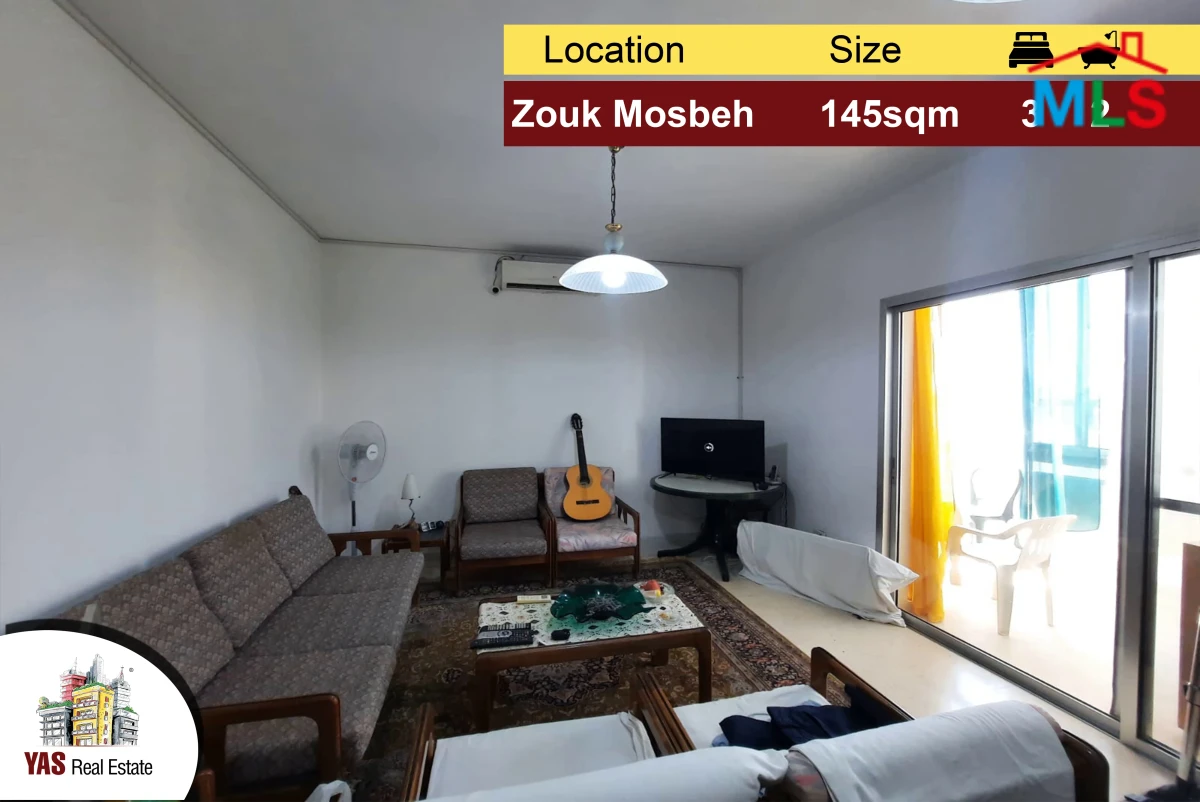 Zouk Mosbeh 145m2 | Sea View | Prime Location | Catch | CH