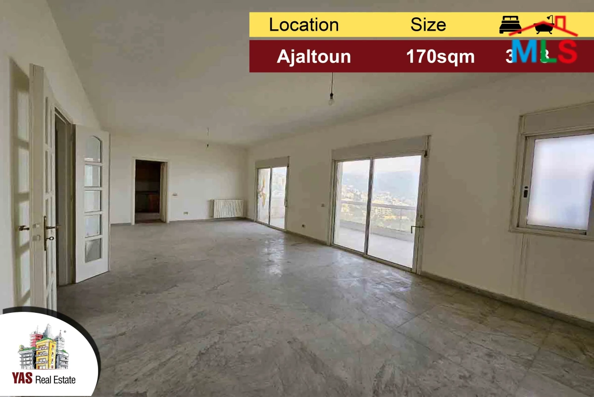 Ajaltoun 170m2 | Panoramic View | High End | Calm Street | TO