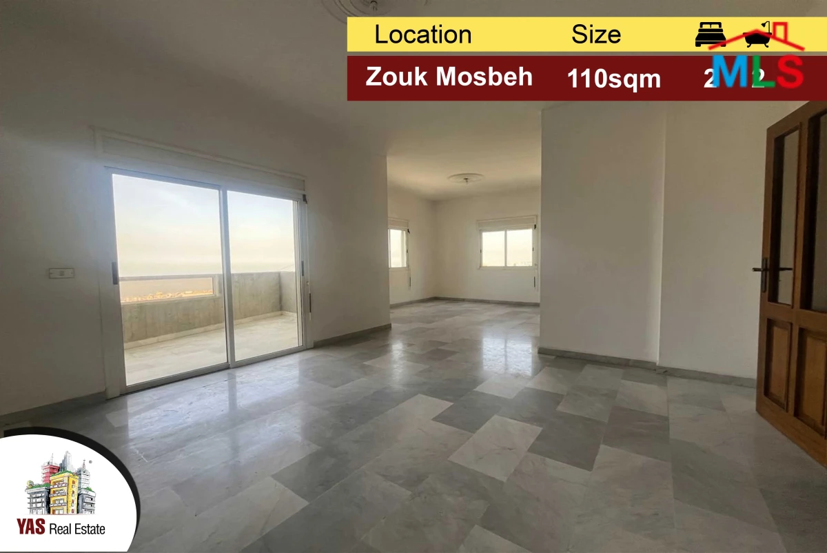 Zouk Mosbeh 110m2 | Open View | Well Maintained | EO
