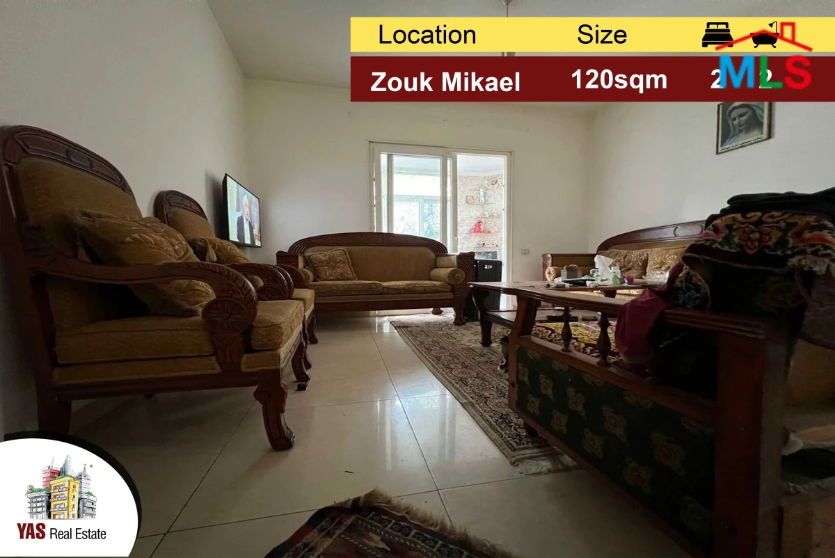 Zouk Mikael 120m2 | 50m2 Terrace | Well Maintained | Catch | EH
