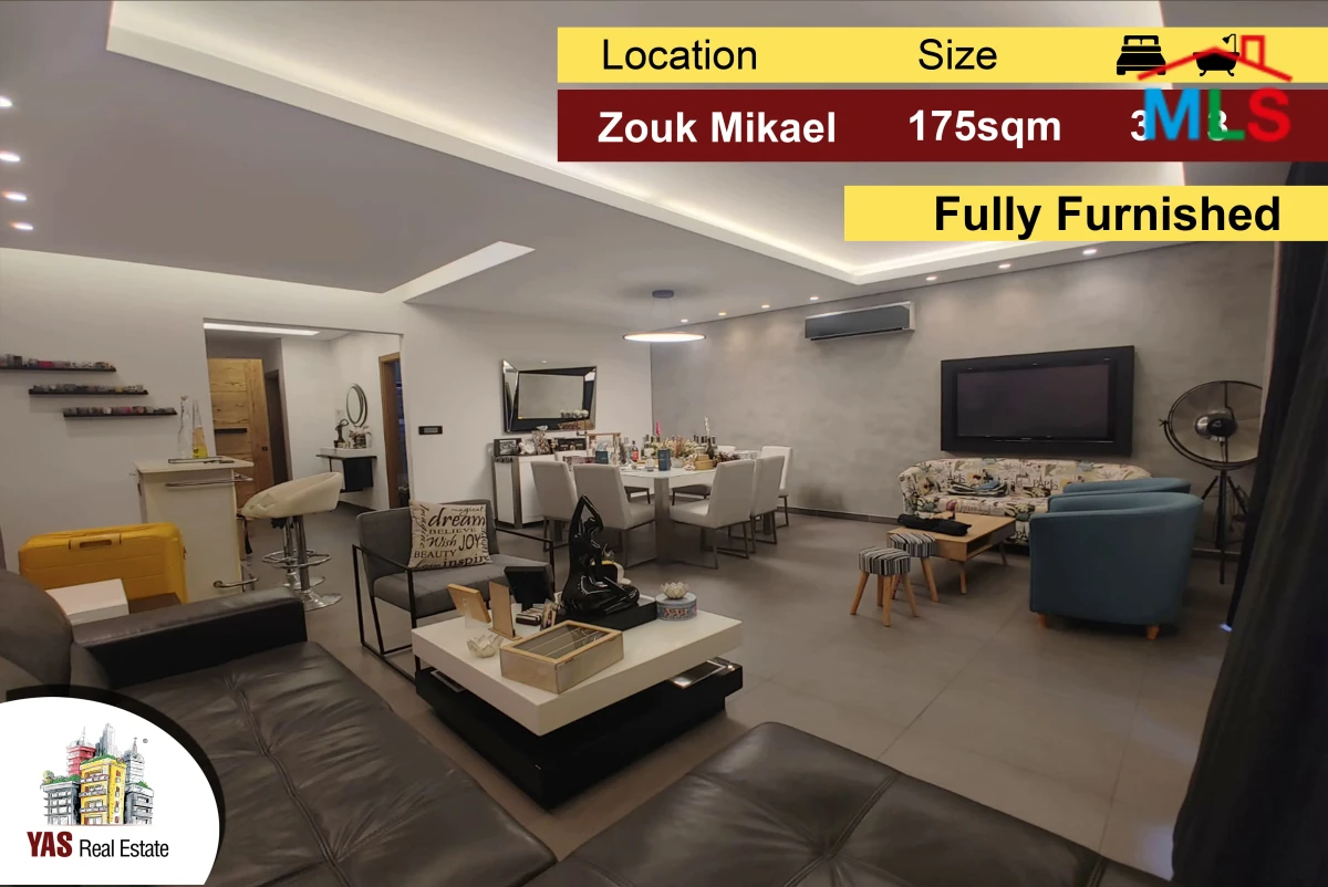 Zouk Mikael 175m2 | Furnished Flat | Decorated | High-End