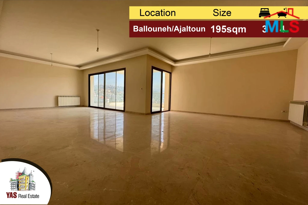 Ballouneh/Ajaltoun 195m2 | High End | Panoramic View | Catch